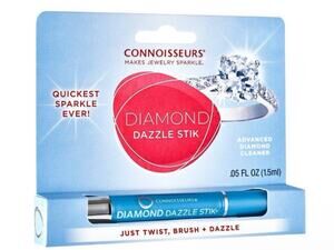 Connoisseurs Diamond Dazzle Stik Cleaner 0.05 fl oz Quick Cleaning MPN 1072